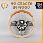 08-09 Cadillac Xlr Deluxe Steering Wheel Beige Wood Oem 44K. Fixed Price $365.23.