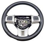 2011-2020 Dodge Journey Grand Caravan Steering Wheel Silver Trim Black Leather. Fixed Price $119.99.
