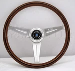 Nardi 390MM Classic Steering Wheel Mahogany Wood With Satin Spokes 5051.39.6300. Fixed Price $642.25.