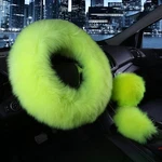 Younglingn Car Steering Wheel Cover Gear Shift Handbrake 15 Inch, Grass Green. Fixed Price $33.96.