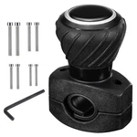 Spurtar Steering Wheel Knob, Universal Car 3.62*2.44*1.34 Inches, Black. Fixed Price $18.99.