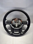 2019 - 2024 2500 3500 Laramie Black Leather Steering Wheel Oem. Fixed Price $529.00.