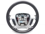 2012 Gmc Acadia Slt Steering Wheel W/ Switches Black Leather. Fixed Price $89.99.