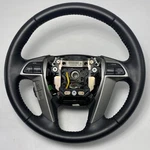 08-12 Honda Accord Black Leather Steering Wheel Oem. Fixed Price $99.99.
