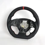 For 2016-2024 Chevrolet Chevy Camaro Full Leather Steering Wheel Red Stitching. Fixed Price $209.99.