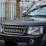 Pu Leather Hood Shield Bug Stone Deflector Custom Fits Land Rover LR3 LR4 04-16. Fixed Price $89.99.