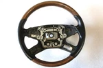 W212 Mercedes Steering Wheel 4-SPOKE Paddle Shift Button Black Wood E350 E550. Fixed Price $400.00.