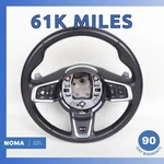 16-21 Jaguar X761 F-pace Xf Xe Base Steering Wheel W/ Paddle Shifters Oem 84K. Fixed Price $174.30.