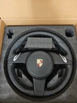 2012-2016 Porsche 911 991 Boxster Cayman 981 Pdk Steering Wheel Black. Fixed Price $500.00.