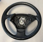08-10 Bmw 528XI Steering Wheel W/ Bolt Nut Black Leather 11008818 Used Oem. Fixed Price $80.00.