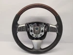 2010 Cadillac Srx Steering Wheel Oem Black Leather Wood Grain. Fixed Price $107.49.