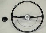 Steering Wheel Black Fits Volkswagen TYPE1 Bug TYPE3 & Ghia. Fixed Price $279.99.