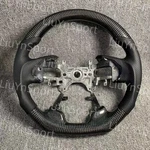 Real Carbon Fiber Black Leather Steering Wheel Fit Honda Accord 9TH 2013-2017. Fixed Price $249.00.