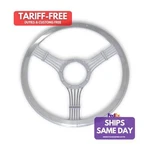 Billet Specialties 34925, One Polished Aluminum Steering Wheel 15.5IN Banjo. Fixed Price $604.80.