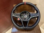 2017 - 2023 Alfa Romeo Giulia Stelvio Driver Steering Wheel Black Leather Oem .. Fixed Price $339.00.