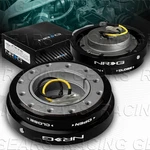Nrg SRK-400BK Black Aluminum Steering Wheel 1.25" Thin Quick Release Short Hub. Fixed Price $114.00.