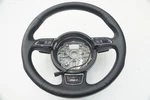 Driver Sport Steering Wheel Black Leather Oem 4G8419091B Audi RS7 2014-18 *note*. Fixed Price $249.99.