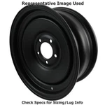 U.s. Wheel 68-5634 Series Rat Rod 15"X6" Matte Black New. Fixed Price $173.85.