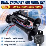 12V Dual Trumpet Train Air Horn Kit Super Loud Compressor JD1912 With Relay New. Fixed Price $16.99.