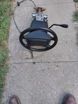 2002 Dodge Ram Van 2500 Steering Column Shift With Tilt Wheel & Auto Trans Cable. Fixed Price $450.00.