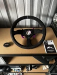Dnd Quick Release Steering Wheel W/hub. Fixed Price $199.95.