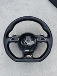 Audi Sport 3 Spoke Flat Bottom Steering Wheel Oem B8.5 S4. Fixed Price $299.00.