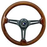Universal 350MM 14" Grant Classic Nostalgia Style Wood Grain Steering Wheel. Fixed Price $64.99.