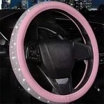 Steering Wheel Women Pink Bling Diamond Cover,... Fast Ship. Fixed Price $37.99.