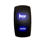 Illuminated Momentary Rocker Switch Horn Utv Rzr Teryx Maverick X3 Viking Blue. Fixed Price $16.50.