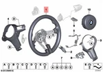 Genuine Bmw X1 F39 F45 F46 F48 216D Sports Steering Wheel Leather 32307851519. Fixed Price $873.60.