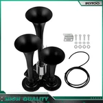 Scitoo 3 Trumpet Train Horn Kit For Truck Van Car Boat Electric Air 150DB. Fixed Price $24.14.