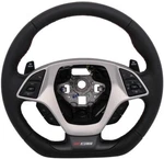 C7 Stingray Z06 Grand Sport Corvette Steering Wheel Black Leather Red Stitching. Fixed Price $759.99.