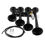 12V / 24V Truck Train Air Horn, 185DB Super Loud Four Trumpet For Ca.... Fixed Price $100.78.