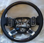 Range Rover Oem L405 2013-22 Shadow Walnut & Black Leather Heated Steering Wheel. Fixed Price $2756.20.