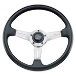Grant 739 3-SPOKE Elite Gt Black Leather Grained Vinyl Steering Wheel. Fixed Price $294.30.