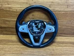 2016-2025 Bmw X7 G07 Steering Wheel Heated Black W/ Switch 8008179 Oem *note*. Fixed Price $300.00.