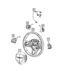 Genuine Mopar Radio Control Switch 5RQ10DX9AC. Fixed Price $44.42.