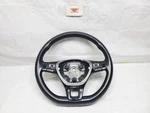 16-19 Volkswagen Passat Steering Wheel Multifunction Switch Black Leather Oem. Fixed Price $102.79.