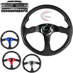 14INCH Drifting Racing Steering Wheel Aluminum 6 Bolt Universal Flat Dish Black. Fixed Price $28.99.
