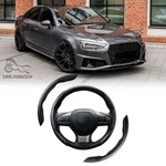15" Leather Car Steering Wheel Cover Anti-slip For Audi A3 A4 A5 A6 Q3 Q4 Q5 Q6. Fixed Price $15.19.