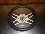 Grant Challenger Steering Wheel Silver 4-SPOKE 13-1/2" Street Rat Rod Custom. Fixed Price $49.50.