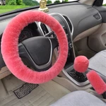 Car Steering Wheel Cover Shorthair Winter Hand Brake Gear Position For. Fixed Price $13.38.