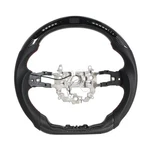 Carbon Fiber Led Steering Wheel Perforated Leather Honda 11TH Civic 21-25. Fixed Price $499.00.
