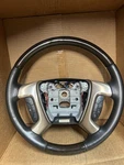 2013 2014 2015 2016 Gmc Acadia Denali Steering Wheel Black Leather Woodgrain 986. Fixed Price $113.58.