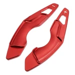 Autohaux 1 Pair Red Steering Wheel Paddle Shifter Aluminum Alloy Exte.... Fixed Price $25.21.