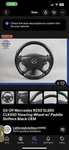 Mercedes-benz Clk 55 Amg W209, R171 Steering Wheel, Paddle Shifters, New Leather. Fixed Price $300.00.