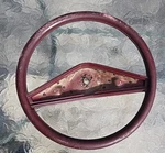Used 1974-1975 Oldsmobile Cutlass Supreme Red Steering Wheel 9756788. Fixed Price $75.00.