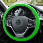 Fh Group Silicone Car Steering Wheel Cover Snake Skin Design Fits 14.5" - 15.5". Fixed Price $14.99.