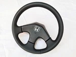 Honda Crx Civic 4-GEN Steering Wheel New Leather Red Stitch 88-92 EF8 EF9 Sir Oe. Fixed Price $599.00.