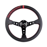 Deep Dish Carbon Fiber Racing Wheel, 345MM 6-BOLT Universal Steering. Fixed Price $71.99.